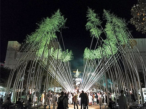 広島の月刊わしら：袋町公園の｢大イノコ祭り｣