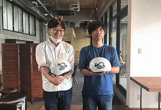 広島の月刊わしら:デザイナーユニット「パンパカンパニ」のたこ焼きイラスト入り