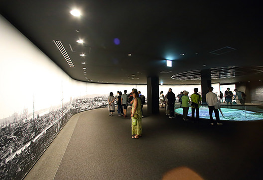 広島の月刊わしら-広島平和記念資料館ガイド：被爆後の風景