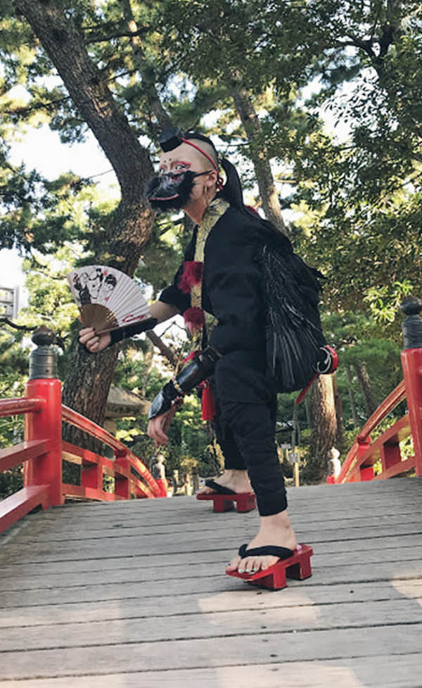 烏天狗(からすてんぐ)さん